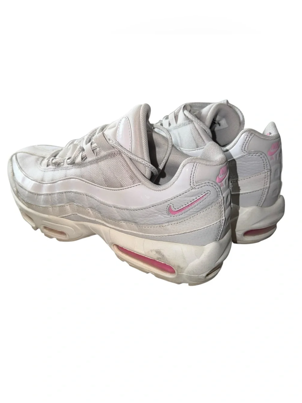 Nike Air Max 95 SE Vast Grey Psychic Pink Running Shoes